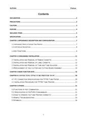 Supvan TP76E Manual