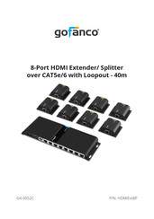 gofanco HDMIExt8P User Manual