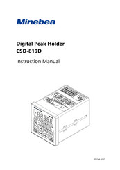 Minebea CSD-819D Instruction Manual