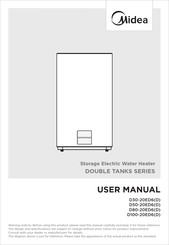 Midea DOUBLE TANKS D30-20ED6 User Manual