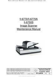 PFU Limited fi-6770A Maintenance Manual