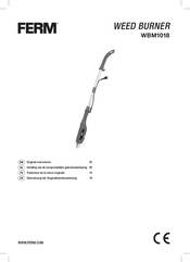 Ferm WBM1018 Original Instructions Manual