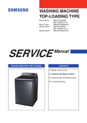 Samsung WA45H7000AP/A2 Service Manual