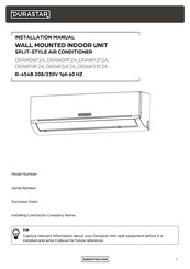 DURASTAR DRAW18F2A Installation Manual