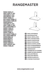 Rangemaster RHDC110SL/C Installation Manual