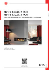 Dru Metro 130XT-3 RCH Installation Manual