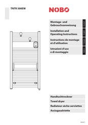 NOBOCOOL TNTR 500EW Installation And Operating Instructions Manual