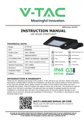 V-TAC VT-ST15 Instruction Manual