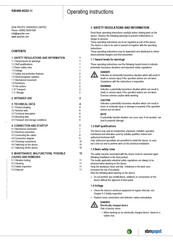 ebm-papst R4D400-AD22-11 Operating Instructions Manual