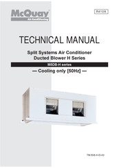 Mcquay H Series Technical Manual