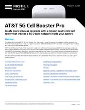 At&T 5G Cell Booster Pro Product Manual