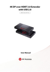 AV Access 4KEX100-DP-Pro User Manual