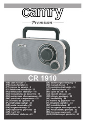 camry Premium CR 1910 User Manual