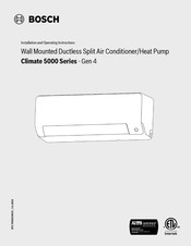 Bosch BMS500-AAS030-1CSXRD Installation And Operating Instructions Manual