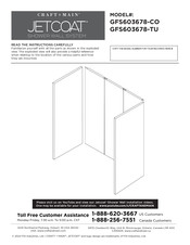FGI CRAFT+MAIN JETCOAT GFS603678-TU Installation Instructions Manual