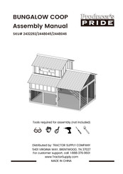 Producer's PRIDE 2448045 Assembly Manual