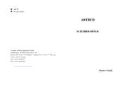 ARTRED AR-70 Owner's Manual