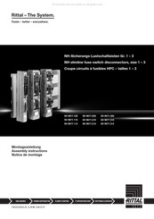 Rittal SV 9677.310 Assembly Instructions Manual