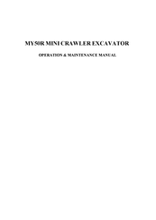 AGT MY50R Operation & Maintenance Manual