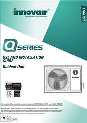 innovair Q Series Use And Installation Manual