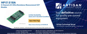 HP E1518A User Manual