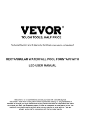 VEVOR SWLED600V1 User Manual