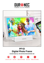 Duronic PF1D Instructions Manual