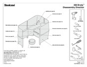 Steelcase Brody 488 Disassembly Instructions Manual