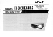 Aiwa FX-90C Operating Instructions Manual
