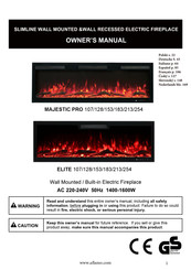 AFLAMO MAJESTIC PRO 183 Owner's Manual