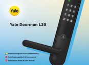 Yale Doorman L3S Installation Manual & User Manual