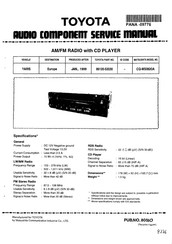 Toyota CQ-MS0820A Service Manual