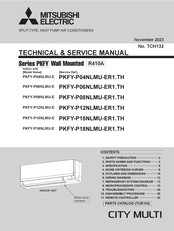 Mitsubishi Electric PKFY-P15NLMU-ER1.TH Technical & Service Manual