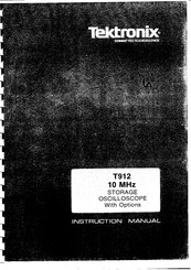 Tektronix T912 Instruction Manual