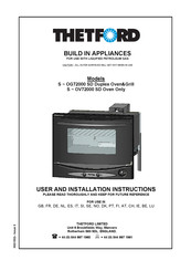 Thetford Duplex User And Installation Instructions Manual