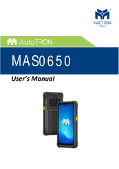 MACTRON AutoTRON MAS0650 User Manual