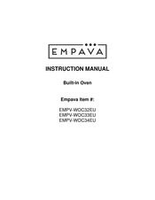 Empava EMPV-WOC33EU Instruction Manual