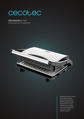 cecotec ROCKNGRILL 700 Instruction Manual