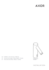 Axor Starck 10106001 Installation Manual