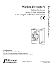 Alliance Laundry Systems 20 Series Installation Operation & Maintenance