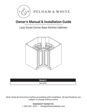 PELHAM & WHITE KBLSB36 Owner's Manual & Installation Manual