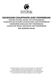 NATURE & DECOUVERTES 52160740 Manual