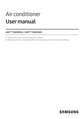 Samsung AM112DNMDKG User Manual
