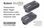 Kaiser Fototechnik MultiTrig AS 5.1 Operating Instructions Manual