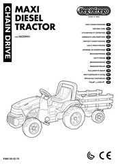Peg-Perego Maxi Diesel Tractor IGCD0551 Instruction Manual
