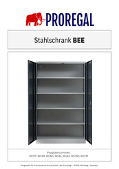 PROREGAL BEE RG59-03 Manual