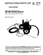 Graco EM 480 Hydra-Spray Instructions-Parts List Manual