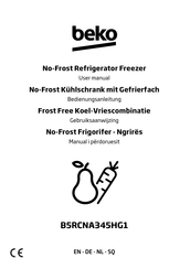 Beko B5RCNA345HG1 User Manual