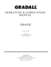Gradall G660E Operation Manual