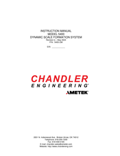 Ametek CHANDLER ENGINEERING 5400 Instruction Manual